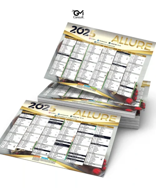 Réalisations Calendriers Allure