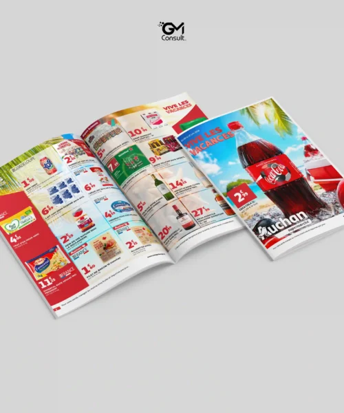 Réalisations catalogue Auchan Supermarché